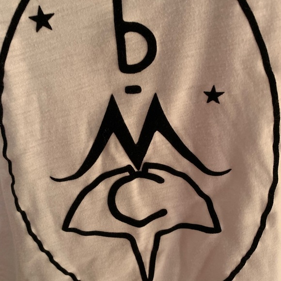 Les Ballet de Monte-Carlo White V-Neck T shirt Vintage Rare - Picture 8 of 9